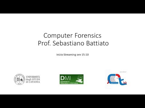 20/04/2018 Corso di Computer Forensics Catania A.A. 2017-2018 Lezione 9 - Prof.Battiato