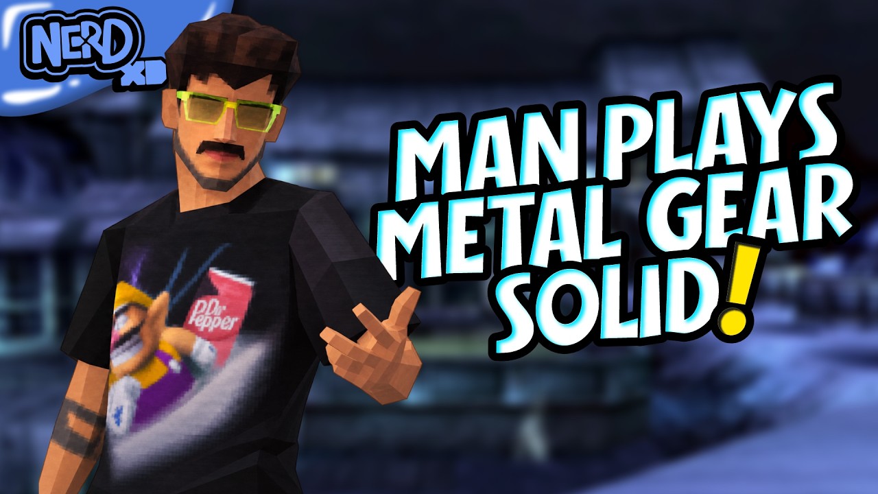 Man plays Metal Gear Solid: Part 1