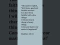 Matthew 25:21