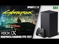 Cyberpunk 2077 update 212  xbox series x gameplay  fps test