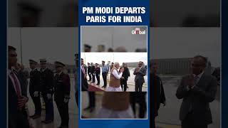 PM Modi Leaves Paris For India After Bilateral Meetings And VivaTech Summit Participation