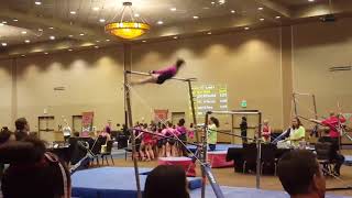 Skylar Level 4 Bar Routine Luau in Leos