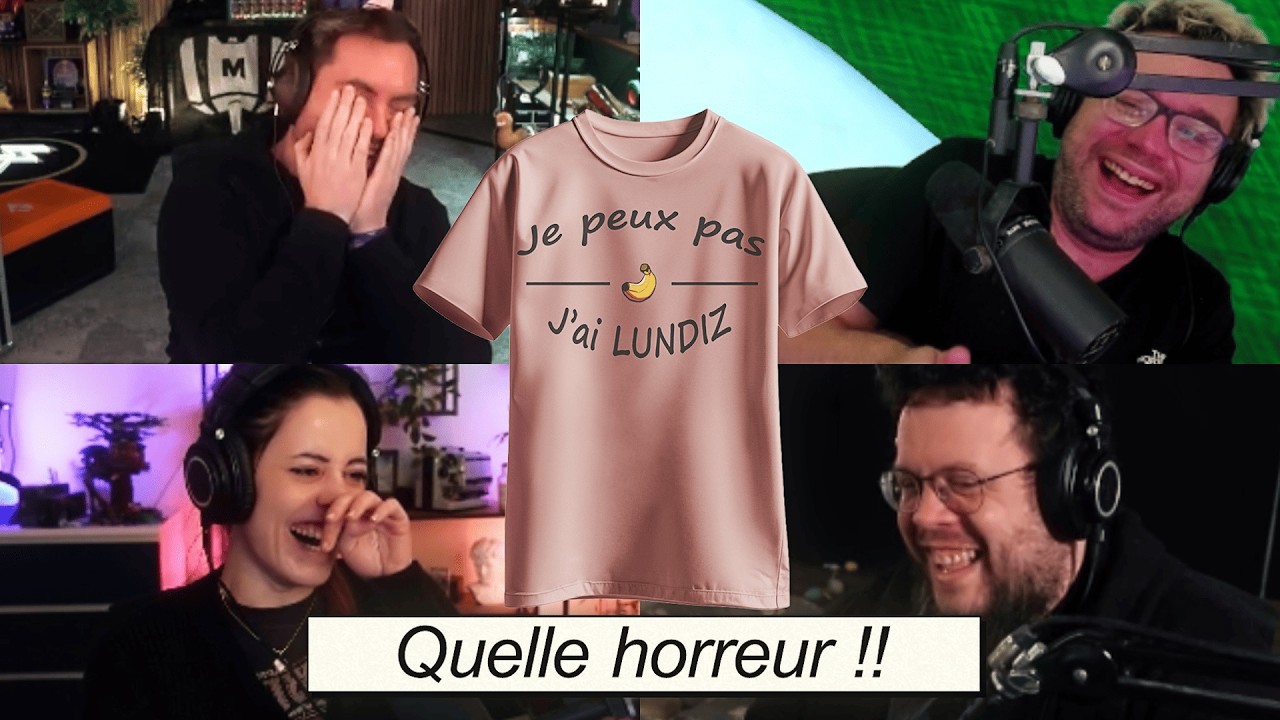 Les LUNDIZ brainstorm le merch des LUNDIZ (enfin surtout Florence)