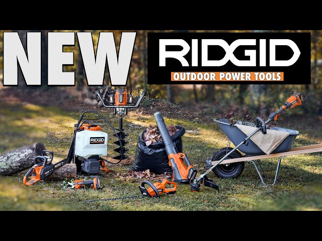 Ridgid Outdoor Power Equipment: 18V Lawn Care Tools - PTR