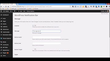 How to Change Wordpress Notification Bar (Plugin)