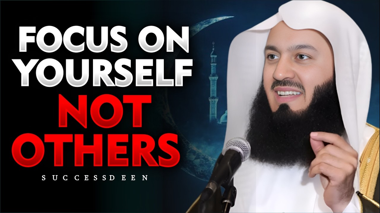FOCUS ON YOUR LIFE AND STAY SILENT | Mufti Menk