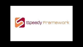Speedy Framework Model Driven Development Demo