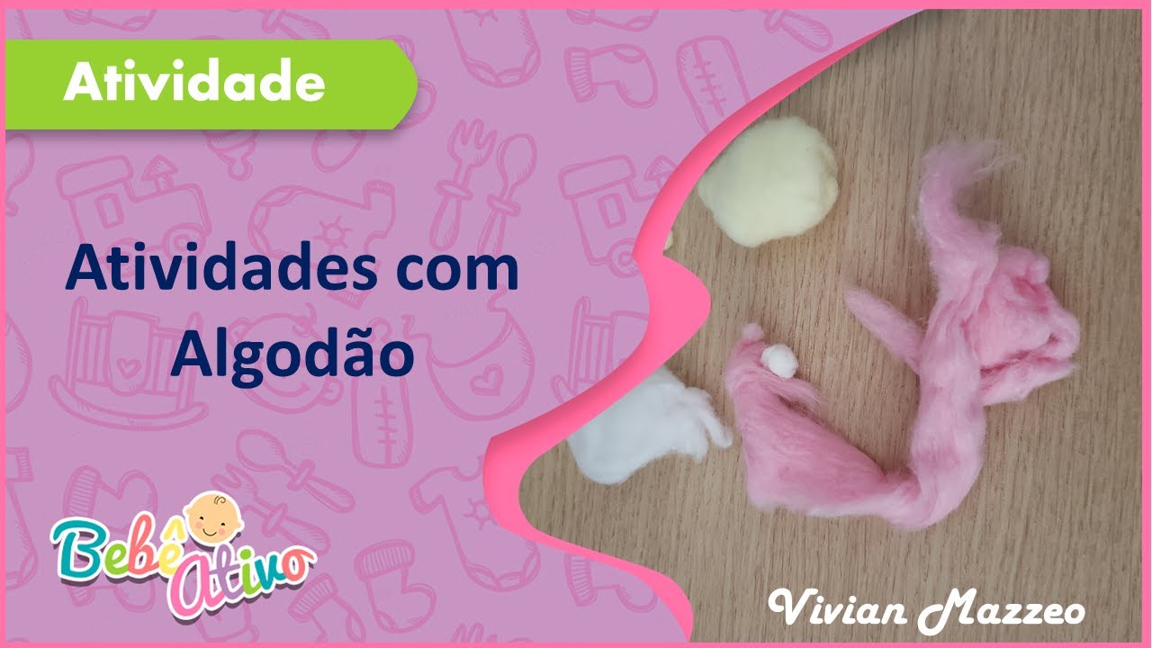 Brincadeira Sensorial com água e algodão para bebês - Tempojunto