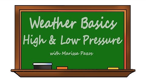 Weather Basics - High and Low Pressure