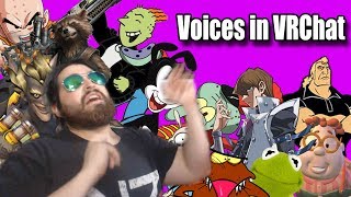The Many Voices of VRChat | Voice Actor in VR