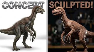 Therizinosaurus Sculpture | Monster Clay Dinosaur Sculpting & Painting (Realistic Jurassic Style)