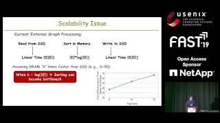 FAST '19 - Large-Scale Graph Processing on Emerging Storage Devices