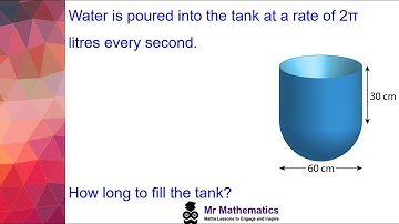 Volume of a cylinder and hemisphere