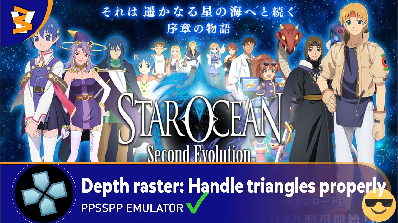 PPSSPP 1.20.3-103 - Star Ocean: Second Evolution (OpenGL/ReShade