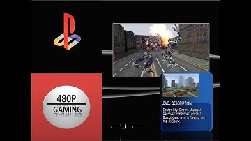 Transformers: The Game Campaign PSP Mission 16: Center City Streets