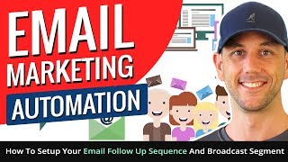 Aweber Email Marketing Automation - How To Setup Your Email Follow Up Sequence And Broadcast Segment