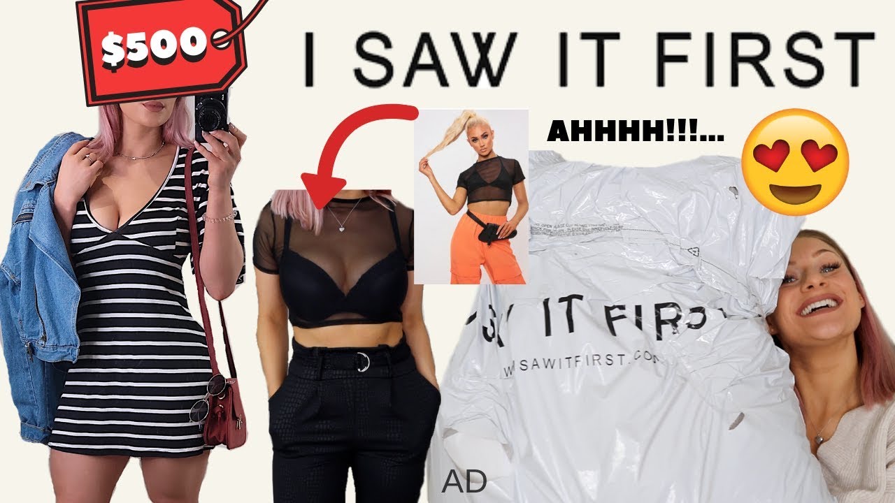 ISAWITFIRST UNBOXING TRY ON HAUL | I LOVE THIS SHOP!!! (+ GIVEAWAY!)