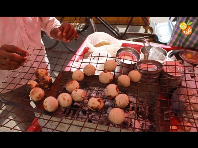 Litti Chokha - Street Food India - Popular Street Food | Food Fatafat