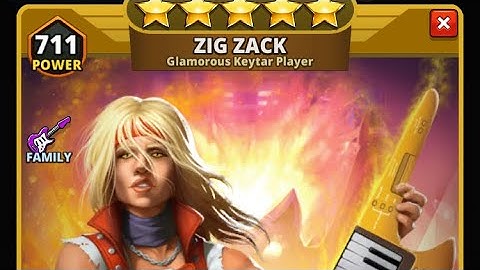 Puzzle Combat : 40 rock band pulls chasing Zig Zack