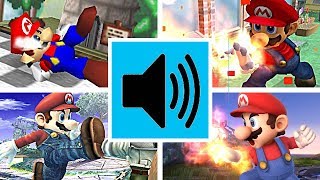 Evolution of CROWD CHEERIING/CHANTS In Super Smash Bros (Original 12 Plus Melee Newcomers)