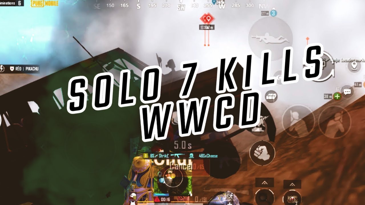 Developing Synergy ️‍🩹 || Solo 7 kills WWCD || IPhone 14 pro max - YouTube
