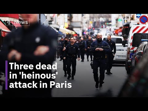 Paris shooting: Three killed after gunman opens fire at Kurdish cultural centre