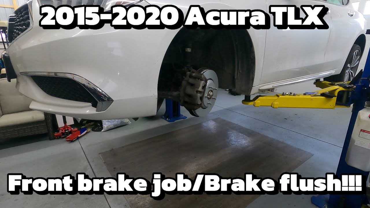 2015 2020 Acura TLX Front Brake Replacement Brake Flush YouTube 2015-2020-acura-tlx-front-brake-replacement-brake-flush-youtube