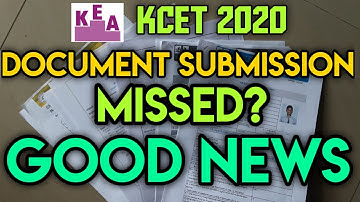 KCET 2020: One more chance for documents submission | New schedule | #kea #documentupload #kcet