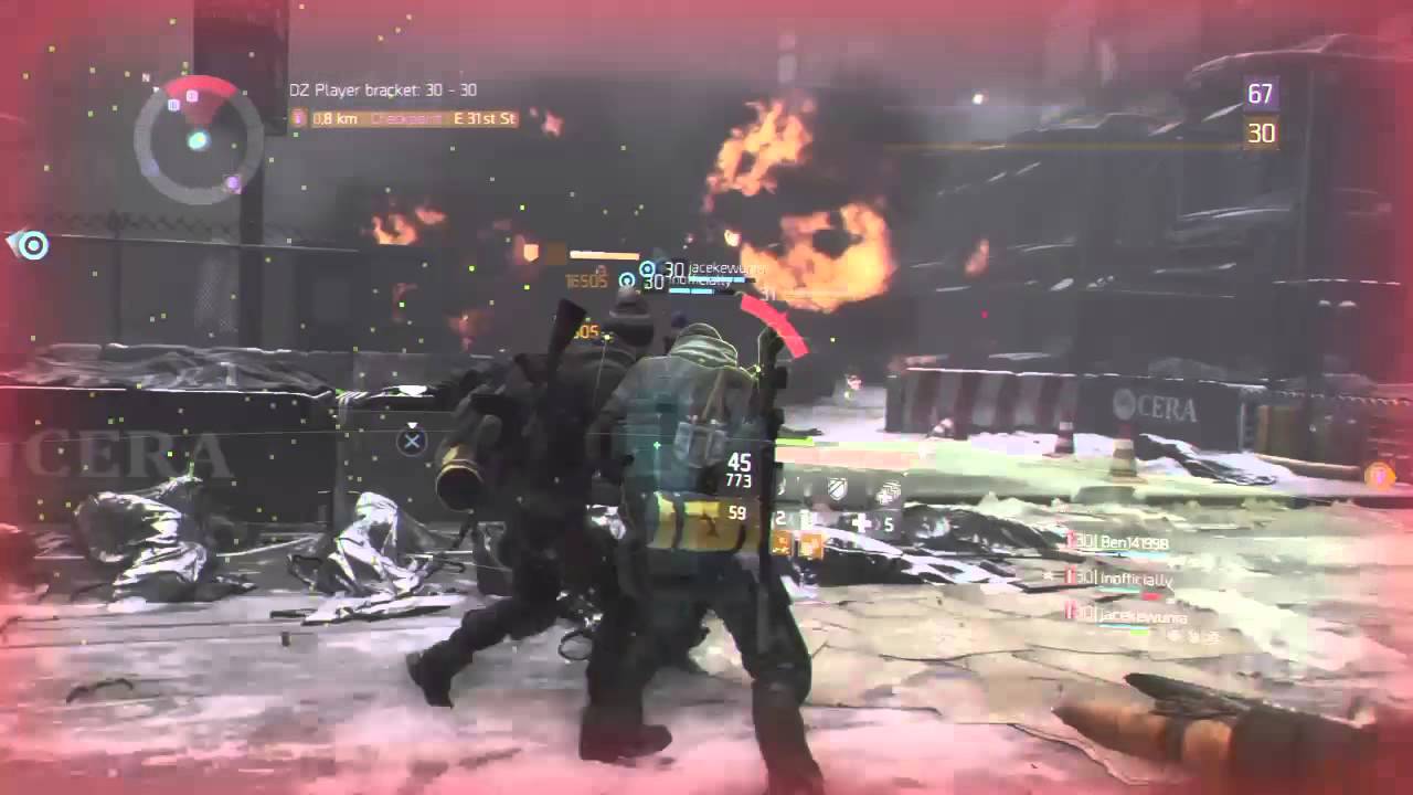 The Division Funny Moments: Snorting, and Health Exploit