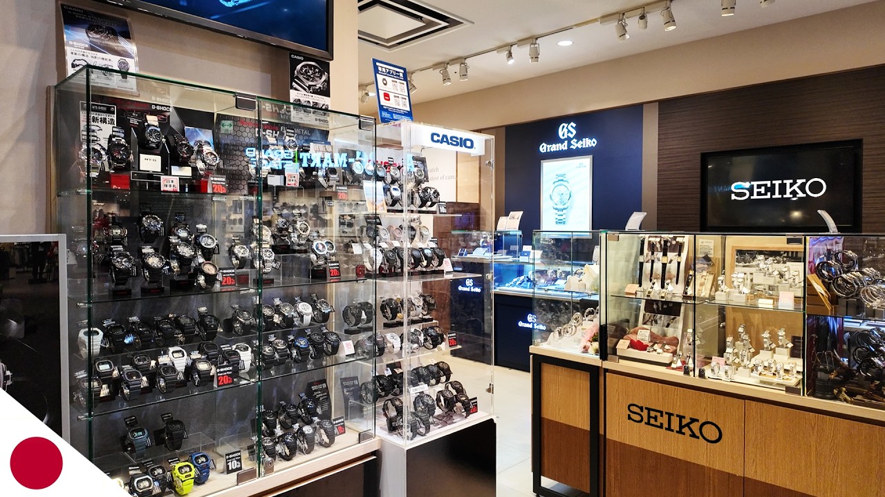 Этот магазин часов Seiko в Японии с НИЗКИМИ ценами кажется малоизвестным.