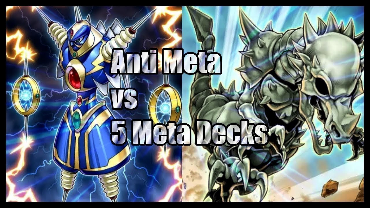 Anti Meta vs 5 Meta Decks Ausgust 2021 (YGO PRO)