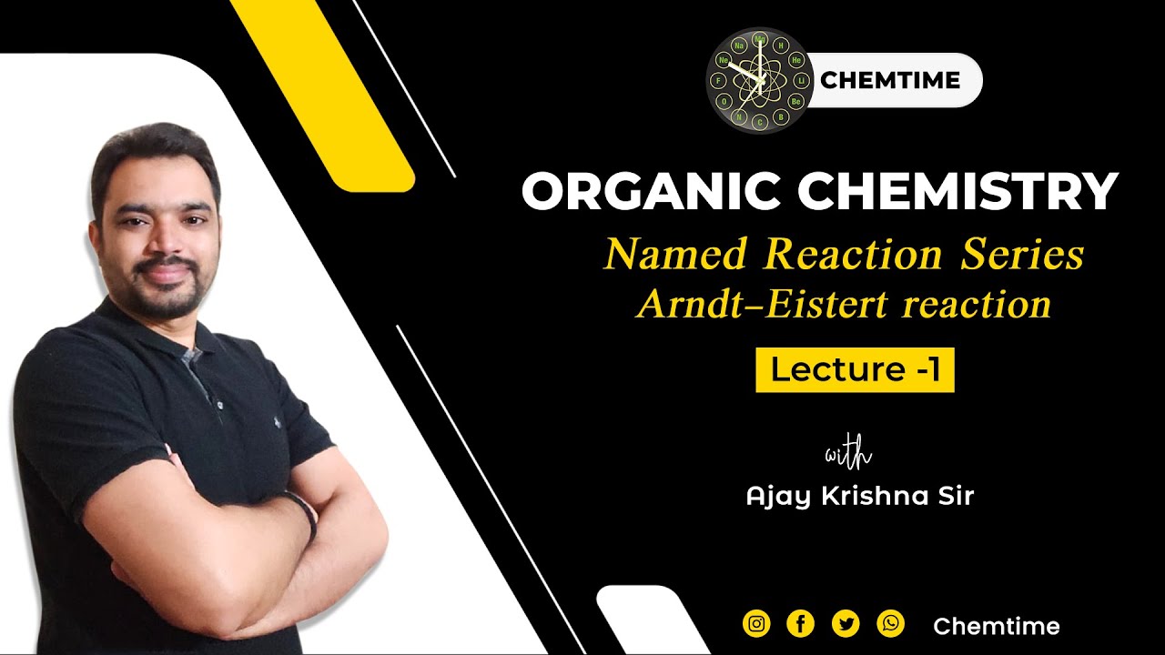 Arndt–Eistert reaction | Organic Chemistry | CSIR-NET | GATE |