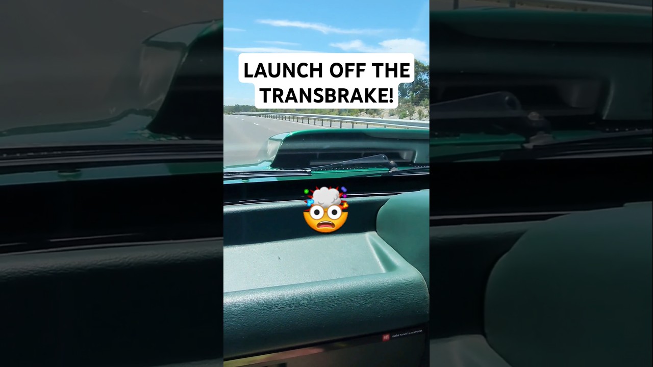 Twin Turbo Big Block Chev Transbrake Launch! 🤯