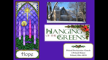 Poland Presbyterian Church: 11/27/2022 ( First Sunday in Advent)