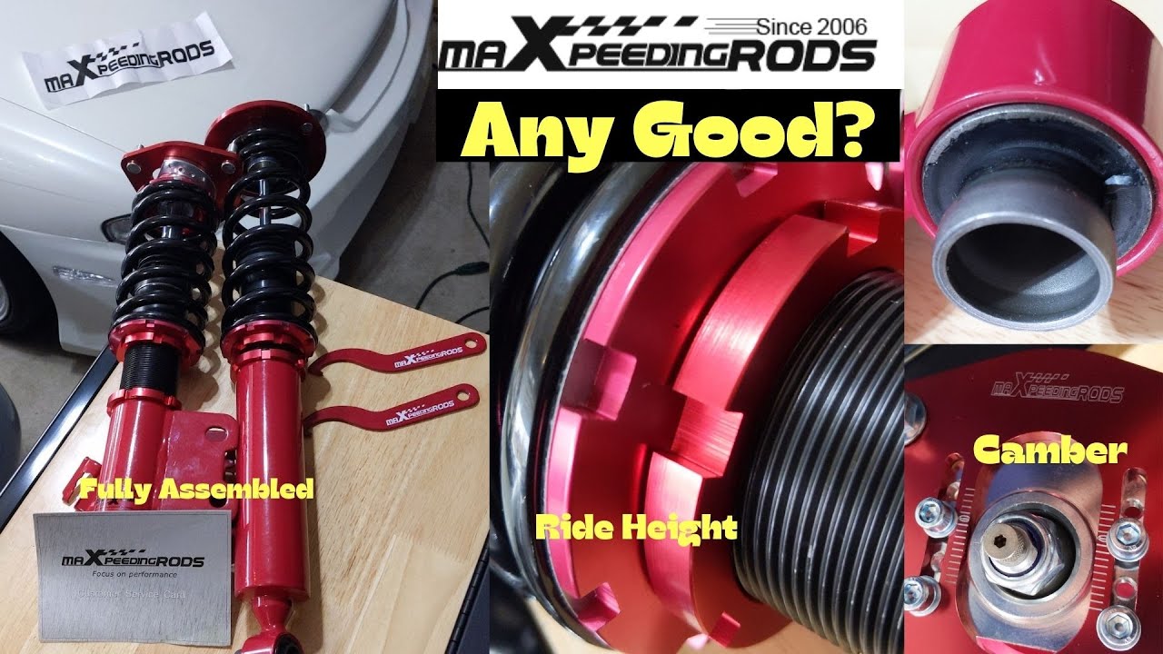 Are Maxpeedingrods coilovers any good? Full unboxing and up close review of  build quality 