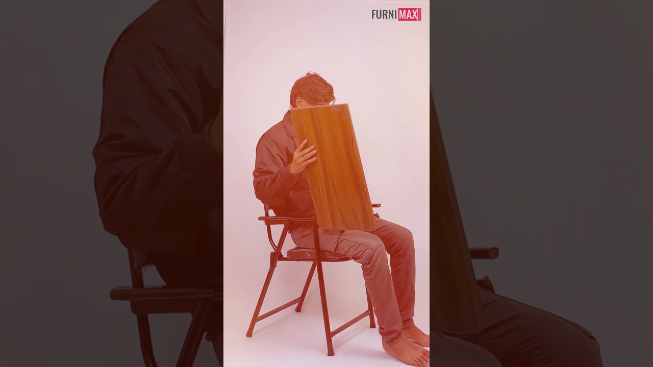 “Best Folding Study Chair for Small Spaces | Furnimax Review & Setup!” 