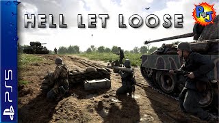 Let's Play Hell Let Loose PS5 | 100 Player PvP Multiplayer Gameplay Episode 1 (P+J)
