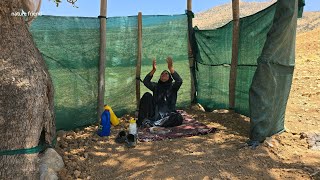 Nomadic life : Helps Homeless Grandmother Build a Shelter 