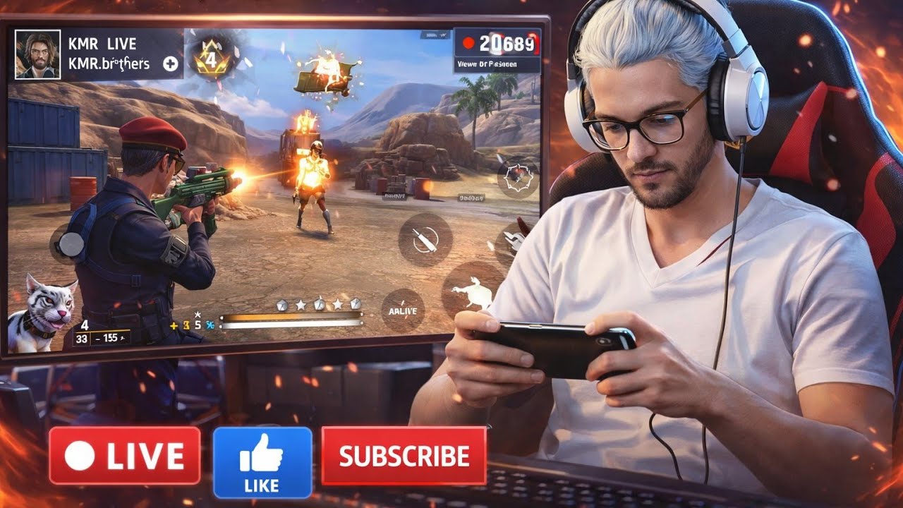 KMR Edits is live# freefire # rank push