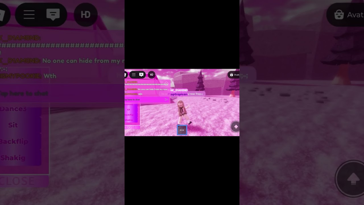 No one can hide from my rose toy;-; 