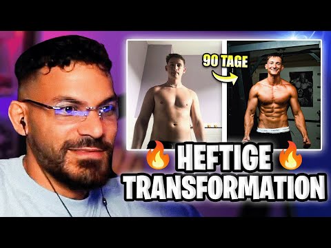 MEIN RESPEKT TOM🔥💪 EDIZ Reagiert auf "Meine 90 Tage Fitness Transformation" von TomSprm