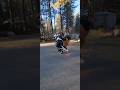 Beating cheeks on the mini #minibike #wheelie #pnw #kawasaki #trending