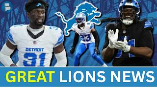 Lions Get GOOD News On Kerby Joseph & Rock Ya-Sin, Power Rankings + Lions Defensive Line Is Fire