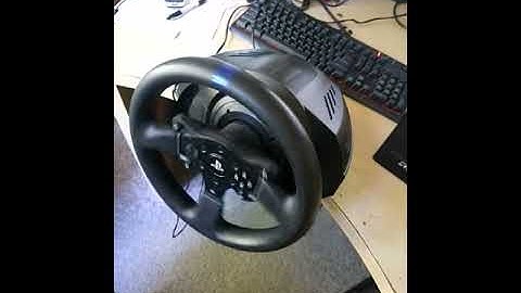 Thrustmaster T300RS calibration failure, goes crazy!