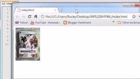 XHTML and CSS Tutorial - 10 - Resizing Images