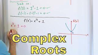 16 - What do Imaginary & Complex Roots of Equations Mean?