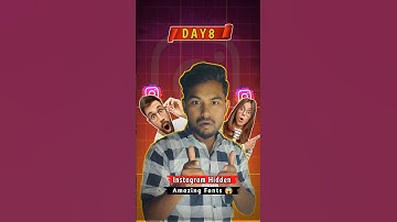 😱Instagram Amazing Hidden Fonts #shorts #instagram #font #hiddenfonts#instagramfonts#trending#tech