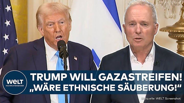 ISRAEL: Nahost-Hammer! USA wollen Gazastreifen in Besitz nehmen! Palästinenser-Umsiedlung geplant