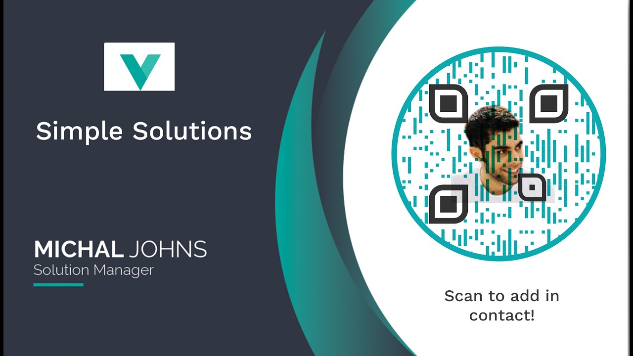 Create your supercool digital business card with QRCodeChimp 