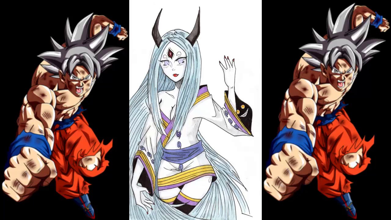QHPS goku caia en el mundo de naruto y kaguya se enamoraba de goku cap 1